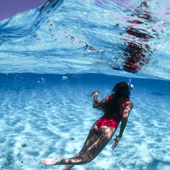 Dock cozumel swimming