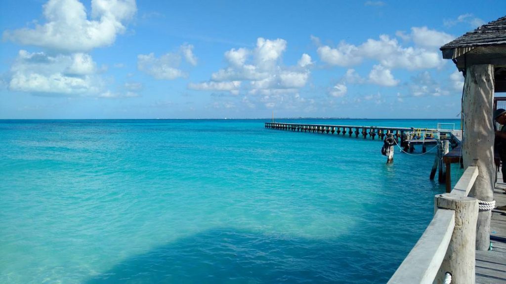 pier-sea-clear sky