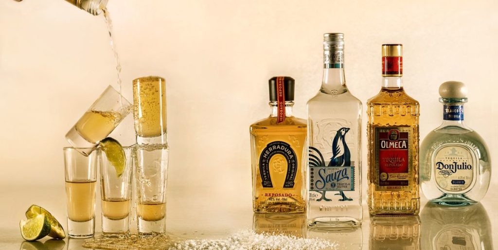 Types of tequila